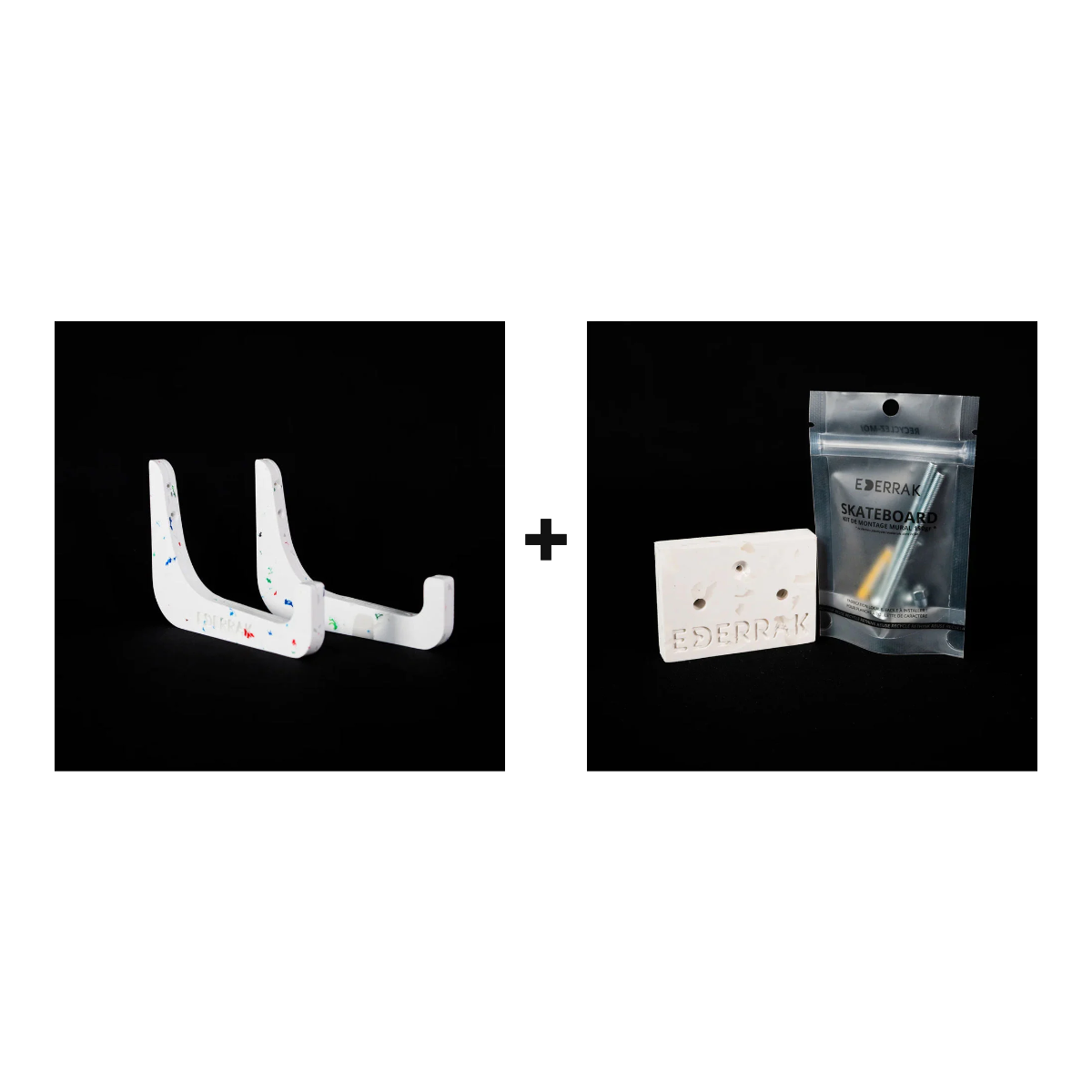 Pack Plastic Serie - Rack surf + Support skate