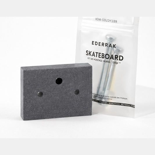 SUPPORT DÉCO SKATE BLACK - WOOD SERIE